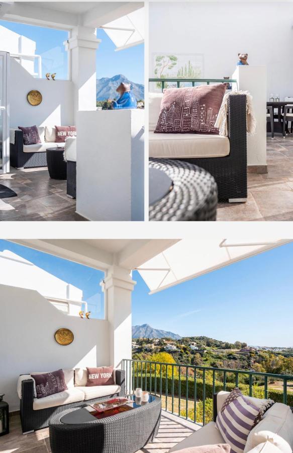 Luxury 3 Bedroom House At La Quinta Golf Course Ocean And Mountain View Benahavís Eksteriør bilde